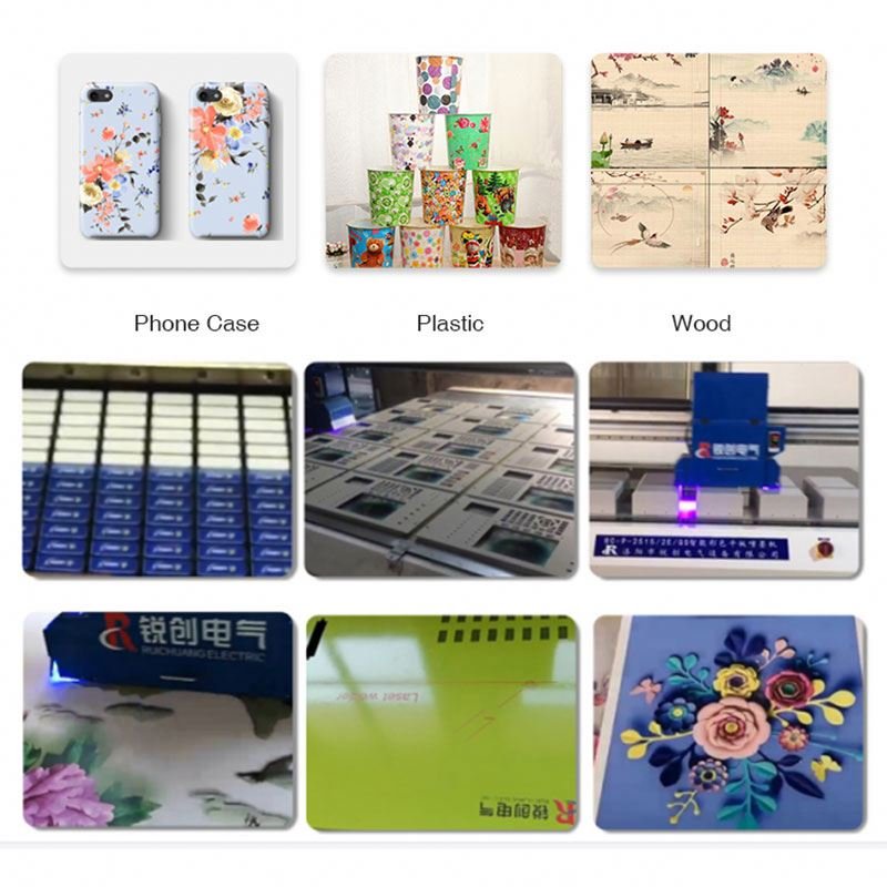 Industrial large format glass wood metal printing machine 2513 uv inkjet printer