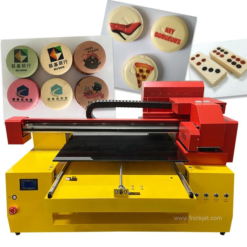 High Quality Fast Speed A3 PRO Cake Candy Cookie Chocolate Flatbed Printers Edible Chocolate Printer Chocolate Printer Machine