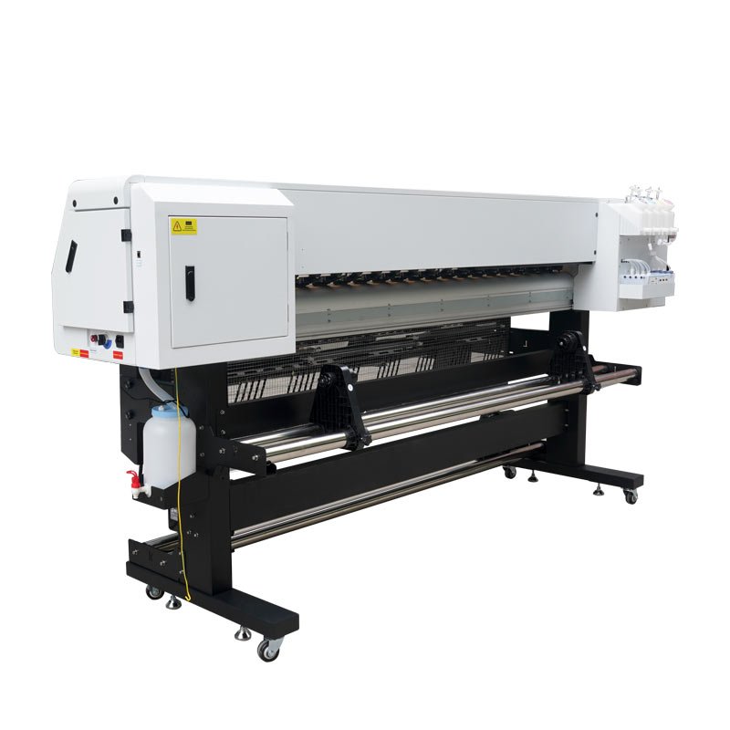 Audley I3200 Dual Head Automatic Eco-Solvent Inkjet Printer 1.8m Outdoor Photo Billboard Machine Flex Cloth New Motor Pump