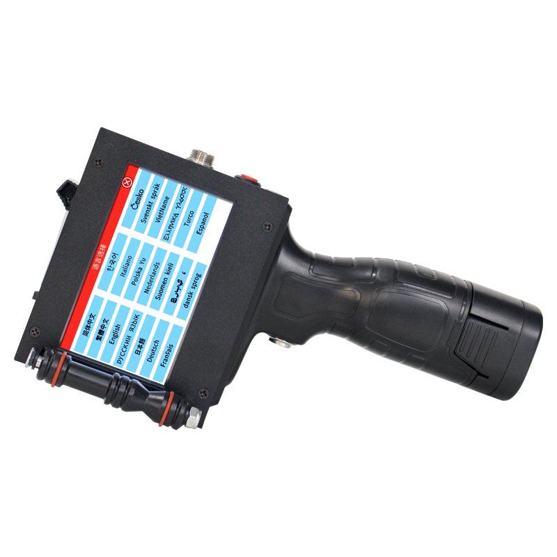 Widely Used Commercial Label Plastic Bottle Expiry Date Printing Machine And Handheld Semi-automatic Inkjet Printers