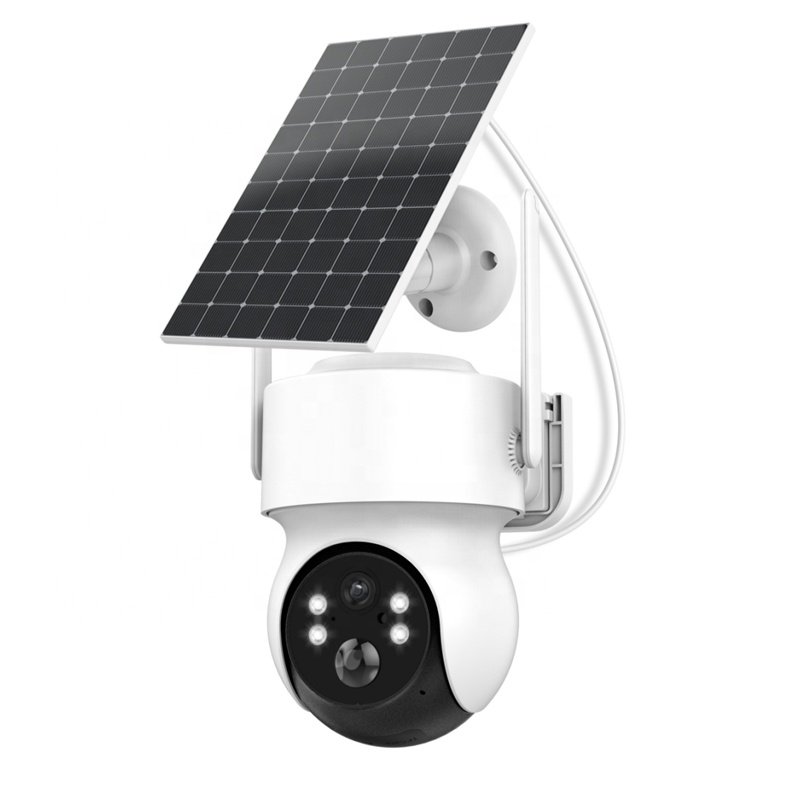 Regis New Icsee 4MP 1.5 inch Wifi Mini Camera Pir Humanoid Trigger Night Vision Cctv IP Security Solar Powered Camera