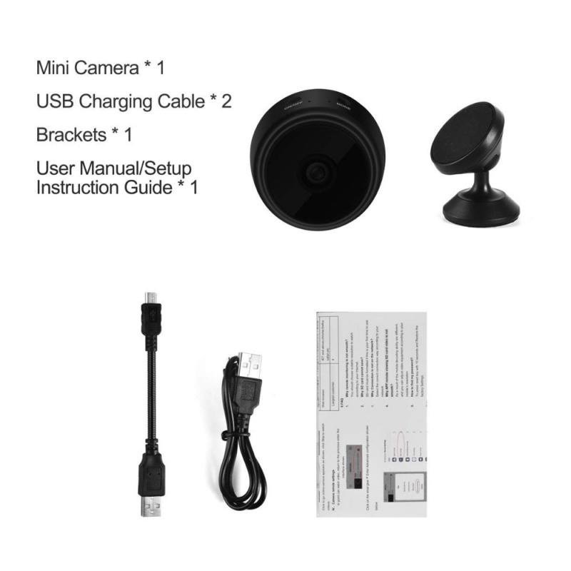 A9 WiFi Camera 1080p HD Micro Wireless Mini Camera Video Surveillance IP Camera