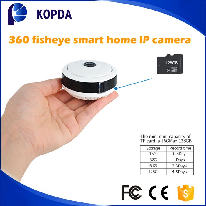 App.V380 360 fisheye wireless surveillance mini camera