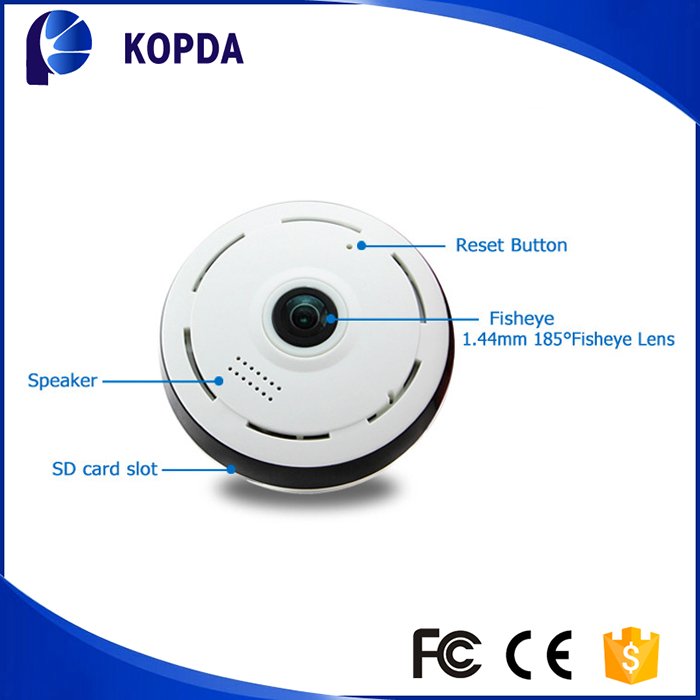 App.V380 360 fisheye wireless surveillance mini camera