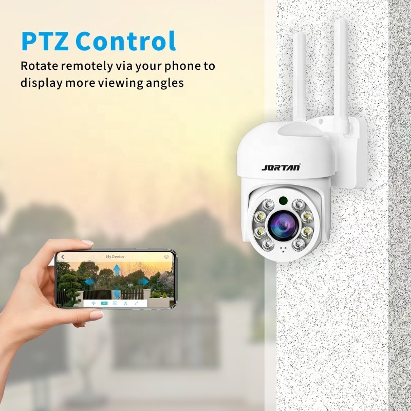 Jortan 2023 hot sell 2MP/8MP camera security yoosee wifi camera 1x zoom outdoor cameras icsee app HD security