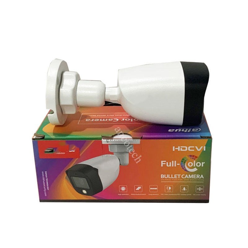 Original DH 2MP Full-Color HDCVI Bullet Network Camera HAC-HFW1239C-A-LED Built-in MIC 1080P Analog Features HAC-HFW1239C-A-LED