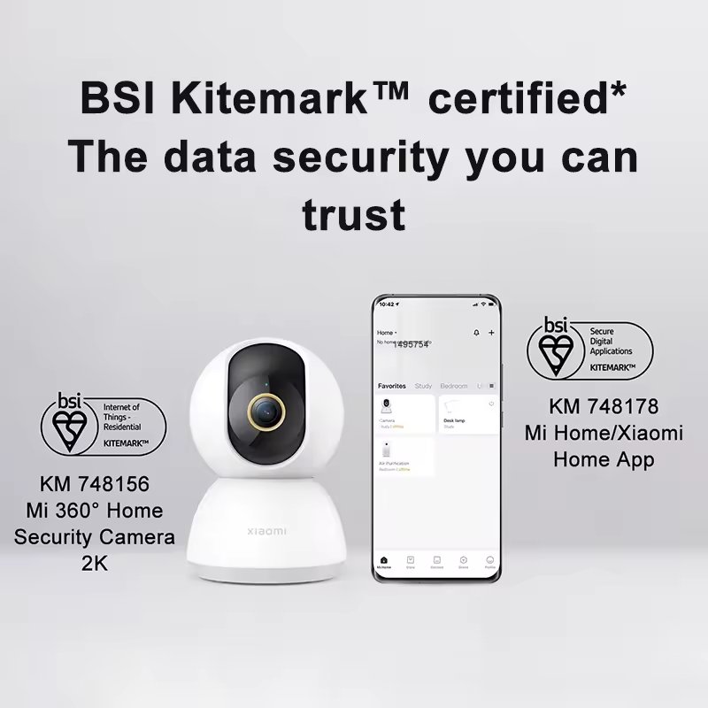 Xiaomi Smart Camera gimbal version 2K With Auto Tracking Indoor Mini Wireless Smart Home Security 1296P Surveillance Camera
