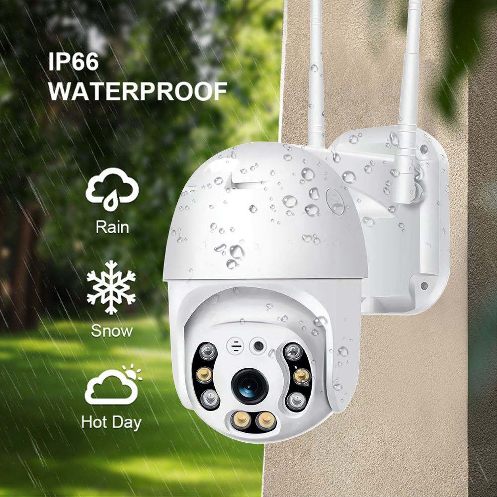 Hot Outdoor Camera Wifi Smart Ptz Ip Auto Tracking Two Way Audio Wireless Security Network Camera