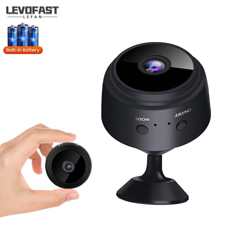 LEVOFAST Portable Mini A9 Indoor Camera Wifi Video CCTV IP Camera Cheap Battery Low Power Smart Home Security Hidden home Camera