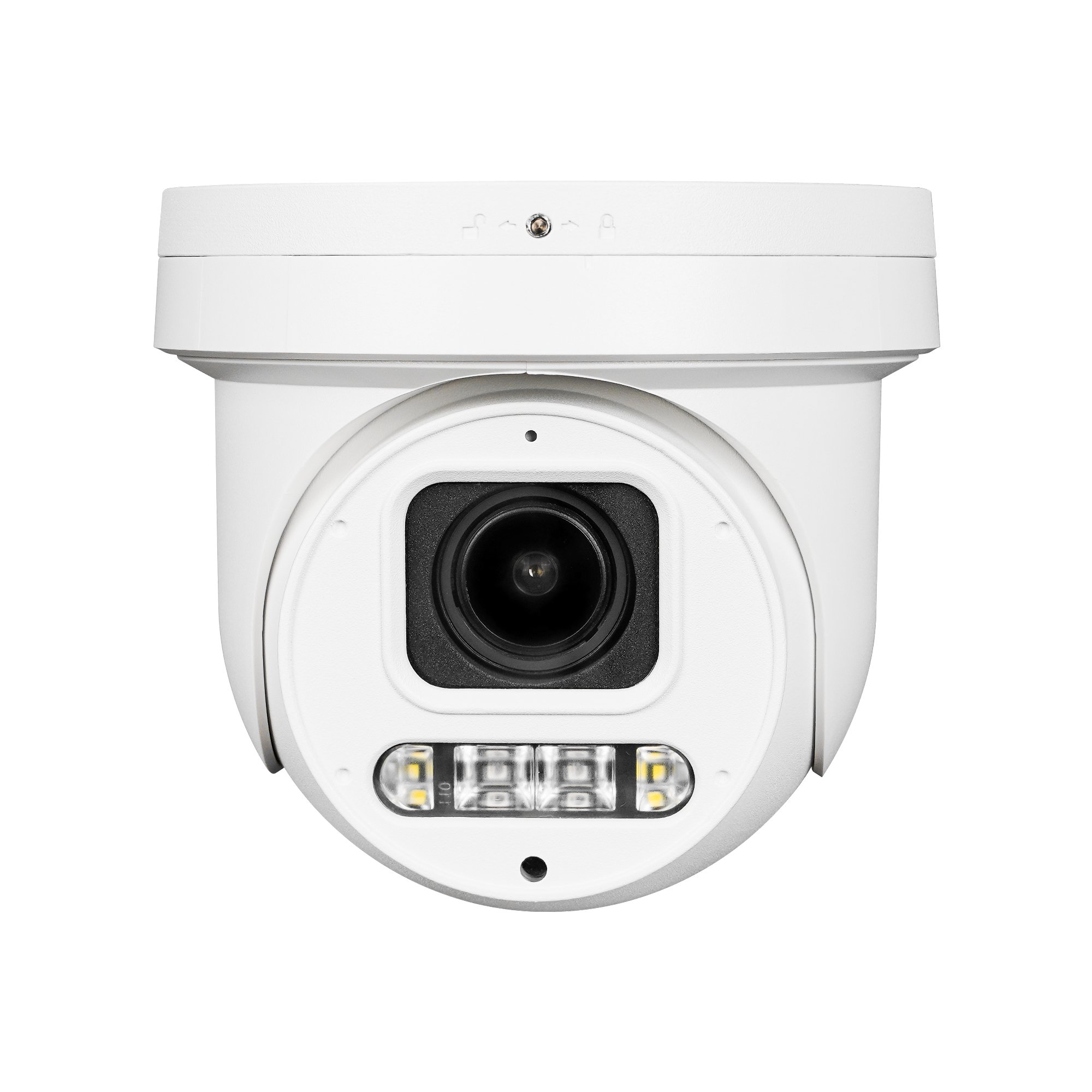 Plug and play with HIK POE NVR Son-y IMX415 8MP 4k mini dome poe IP ptz camera with 2.7-13.5mm motorized 5x optical zoom