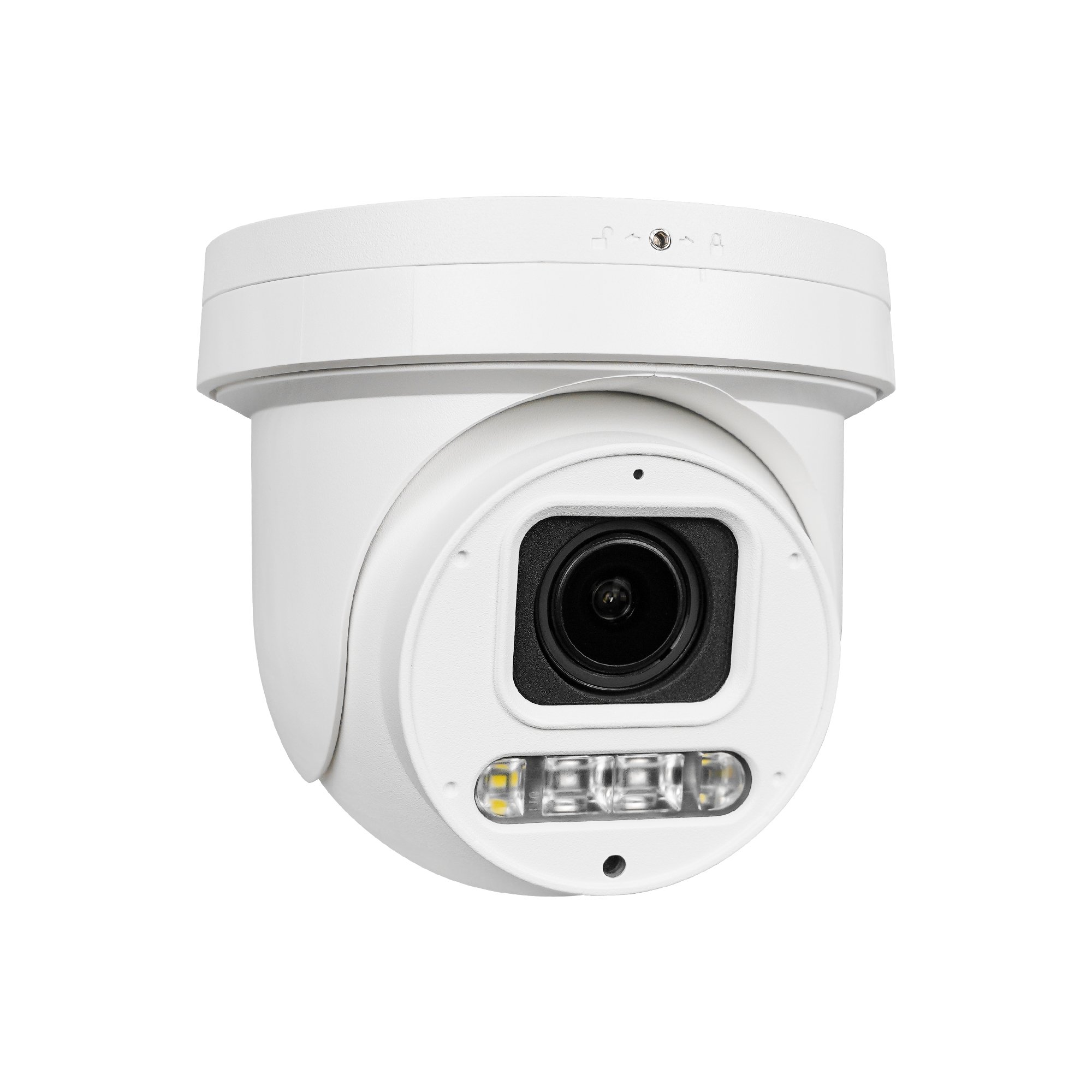 Plug and play with HIK POE NVR Son-y IMX415 8MP 4k mini dome poe IP ptz camera with 2.7-13.5mm motorized 5x optical zoom