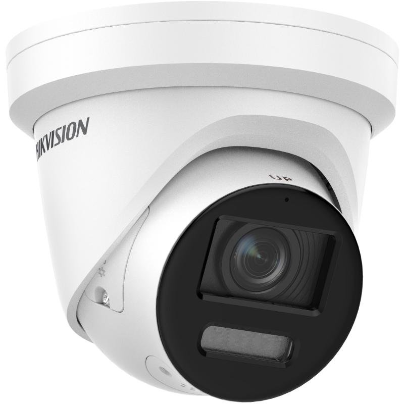 HIK Original 8 MP ColorVu DS-2CD2387G2-LSU/SL Strobe Light and Audible Warning Fixed Turret Network Camera Two Way Audio