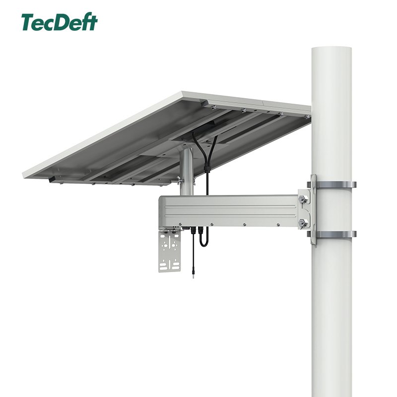 TecDeft Three Lens 4G Cctv Camera 12mp Bullet Wifi Security Solar System With Full Night Vision Auto Tracking Outdoor Camera