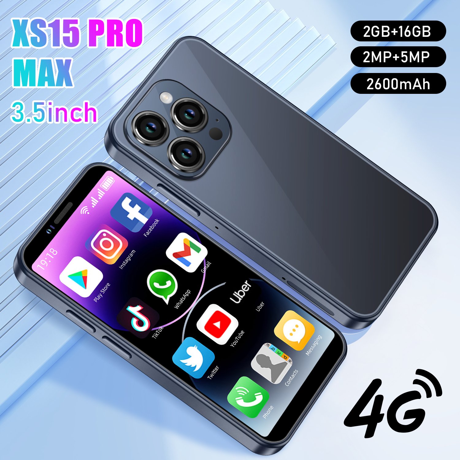 mini 3.5 inch high quality small screen cheap mobile with android 4G 5G cellphones