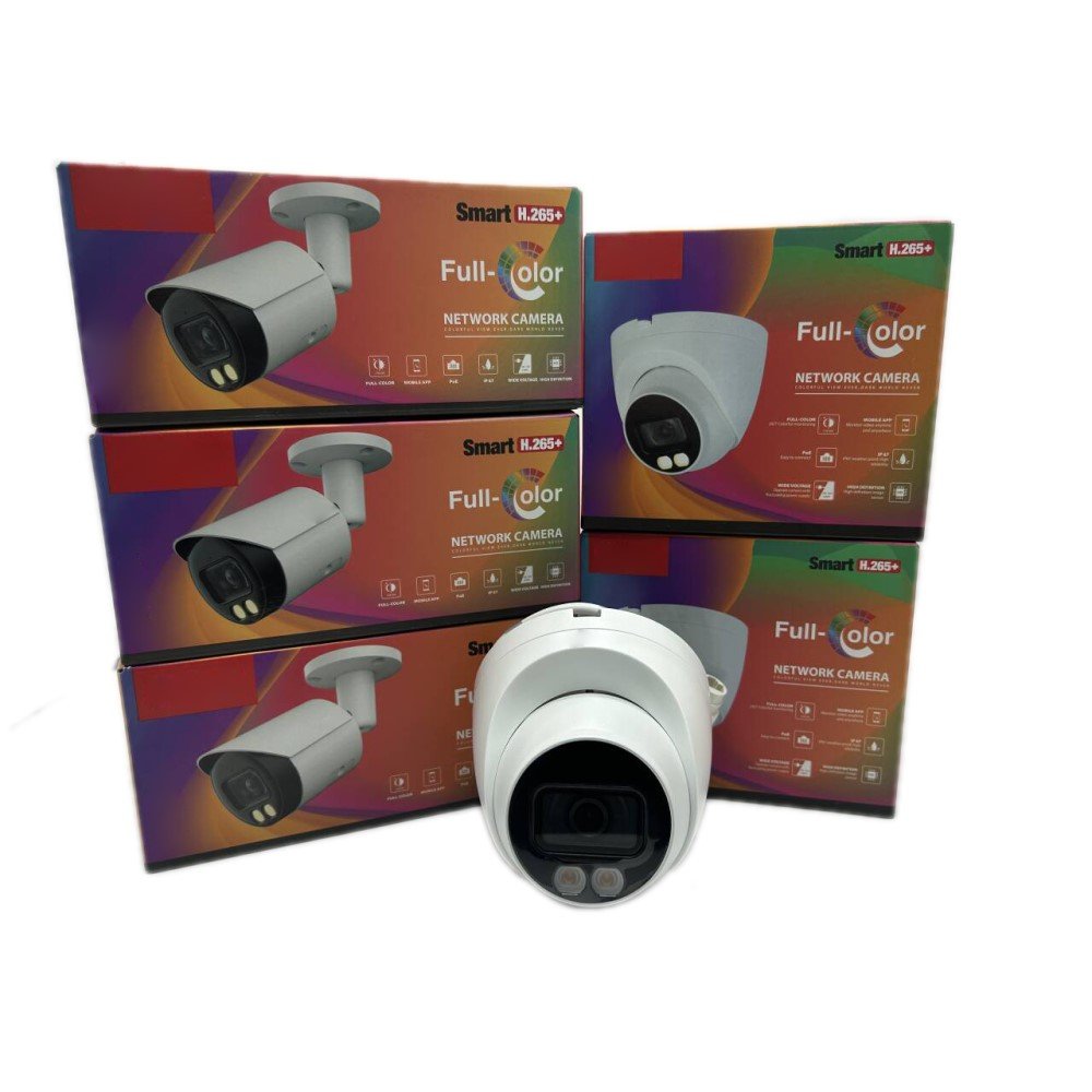 AHUA 4MP Lite Full-color Fixed-focal Eyeball Network Camera IPC-HDW2439T-AS-LED-S2
