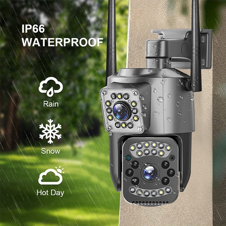 4g Sim Card Ptz Lte Security Cctv Camera 4mp Hd Outdoor Waterproof And Lightning Protection Ir Night Vision Ip Network Camera