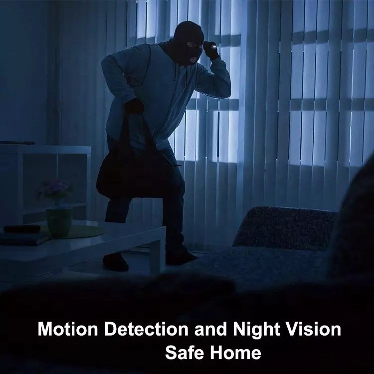 Monitoring Wireless Camera WiFi HD Night Smart Small Monitor Mobile Phone Remote Network Indoor Home