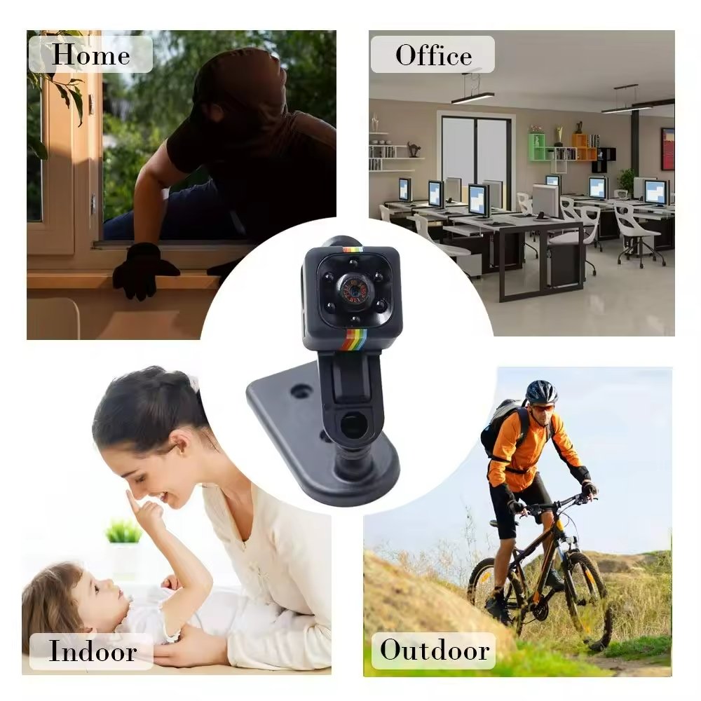 Factory Sales Video Camcorder body sports SQ11 mini camera 1080p night vision DV sport camera