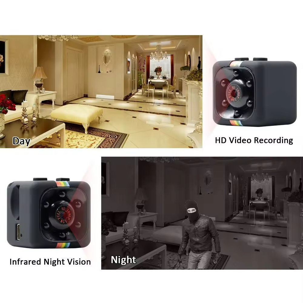 Factory Sales Video Camcorder body sports SQ11 mini camera 1080p night vision DV sport camera