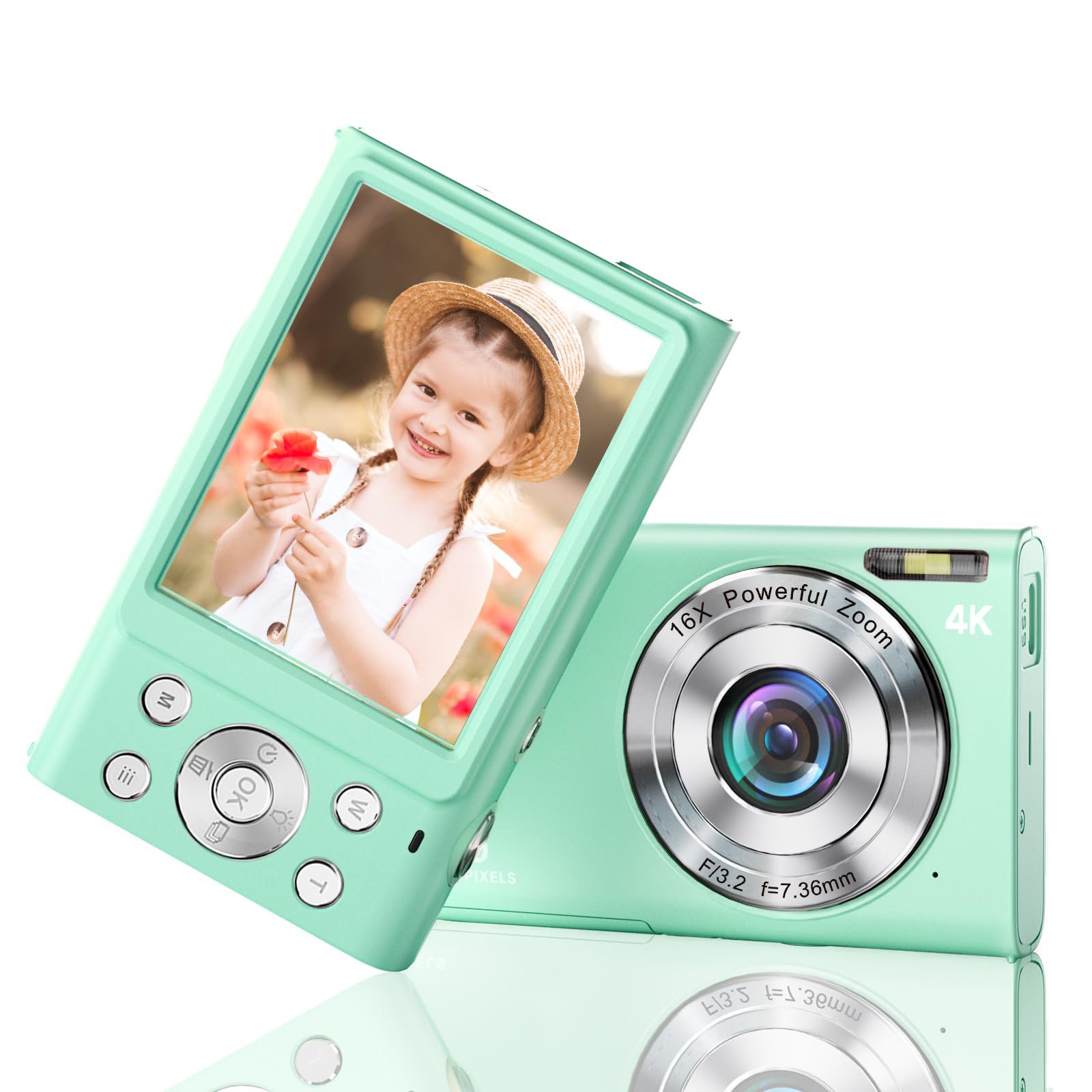 48 Mega pixels 4K Video Camera portable Resolution Birthday Gifts Digital mini Camera Shockproof Camera 2.88 Inch IPS Screen