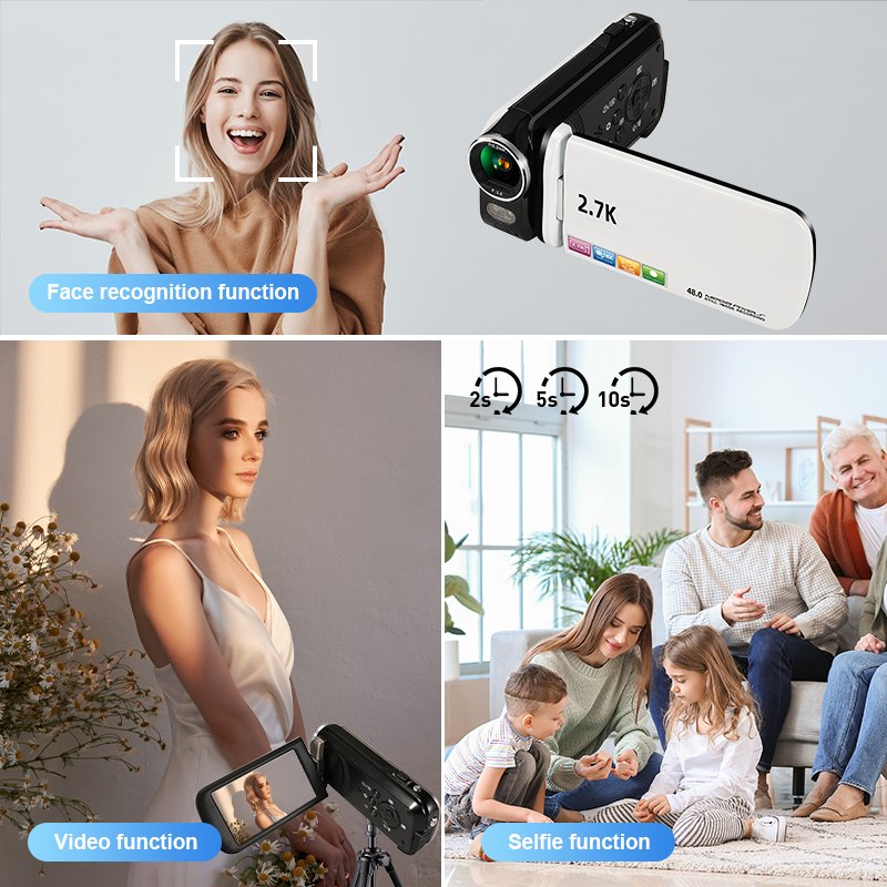 New Popularity Hd 2.7K Dv Mini Body Portable Camera Video Camcorder