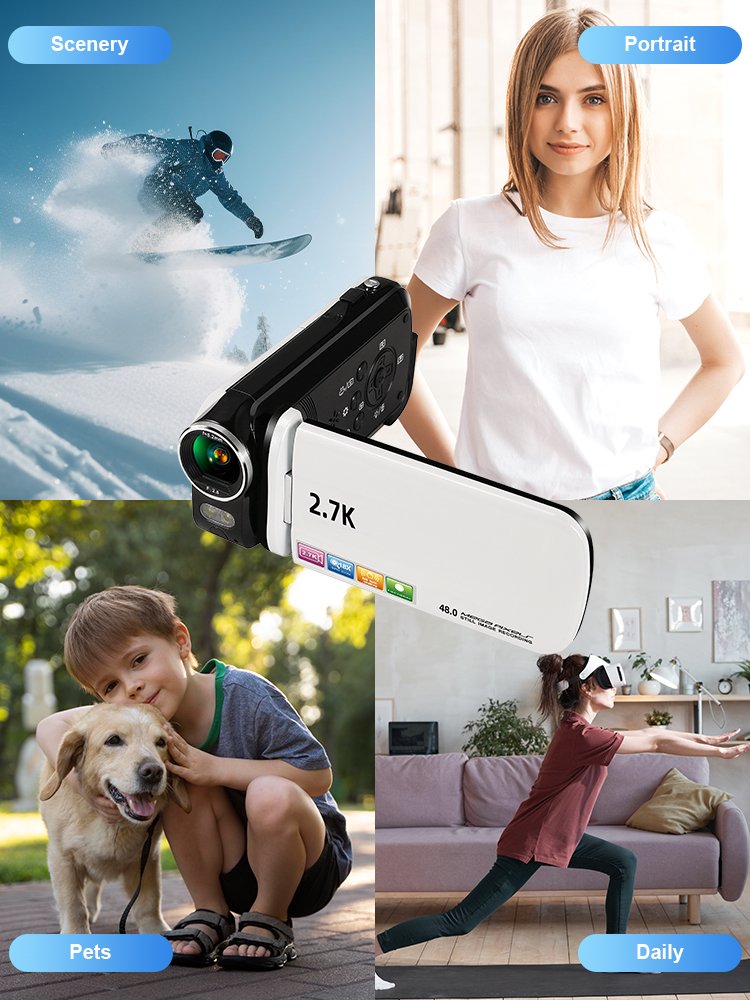 New Popularity Hd 2.7K Dv Mini Body Portable Camera Video Camcorder
