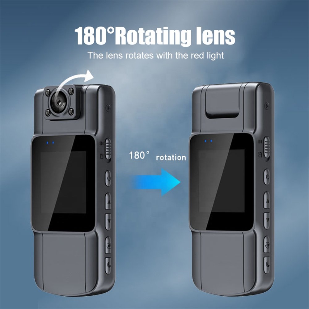 L11 2K HD WIFI Body Camera Outdoor Law Enforcement Camcorder mini dv camera IP65 Waterproof Night Vision 180 Rotate Recorder