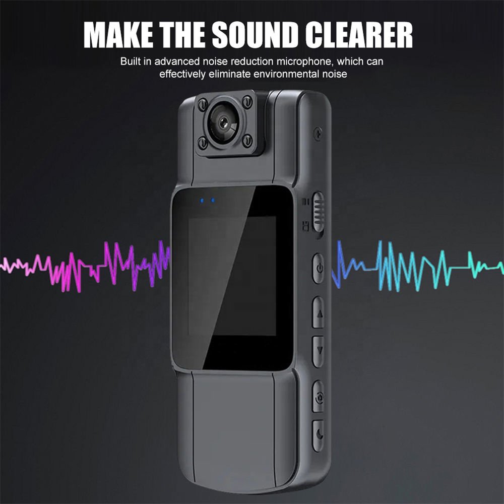 L11 2K HD WIFI Body Camera Outdoor Law Enforcement Camcorder mini dv camera IP65 Waterproof Night Vision 180 Rotate Recorder