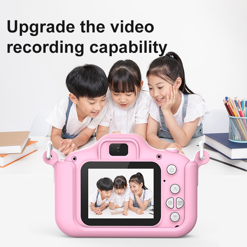 Astronaut Silicone Digital Take Photo Camera 2 Inch Rechargeable Kids Mini Digital Camera Toys Kids Camera For Children Gift