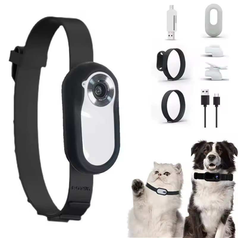 Wholesale mini cameras Pet Sports cat collar with video camera Outdoor Headworn Magnetic Thumb Travel Anti Shake mini cameras