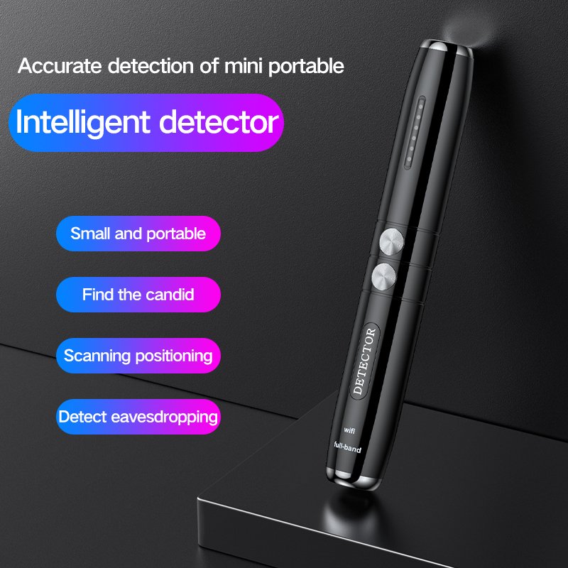 Portable Pen Shape Signal Detector Home Hotel Security Hidden Camera Detector
