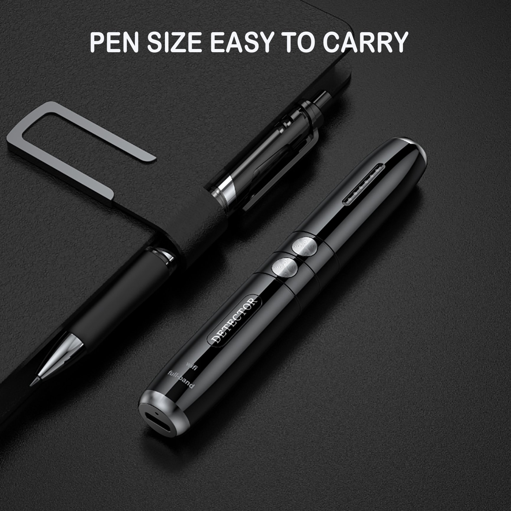 Portable Pen Shape Signal Detector Home Hotel Security Hidden Camera Detector