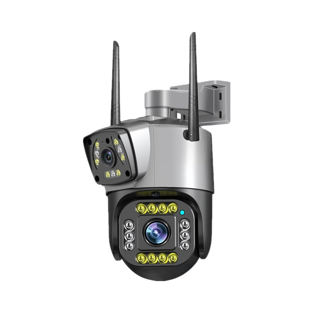 3 dual lens dome cctv camera App mini outdoor wifi cctv camera connected to mobile phone smart AI camera security 8