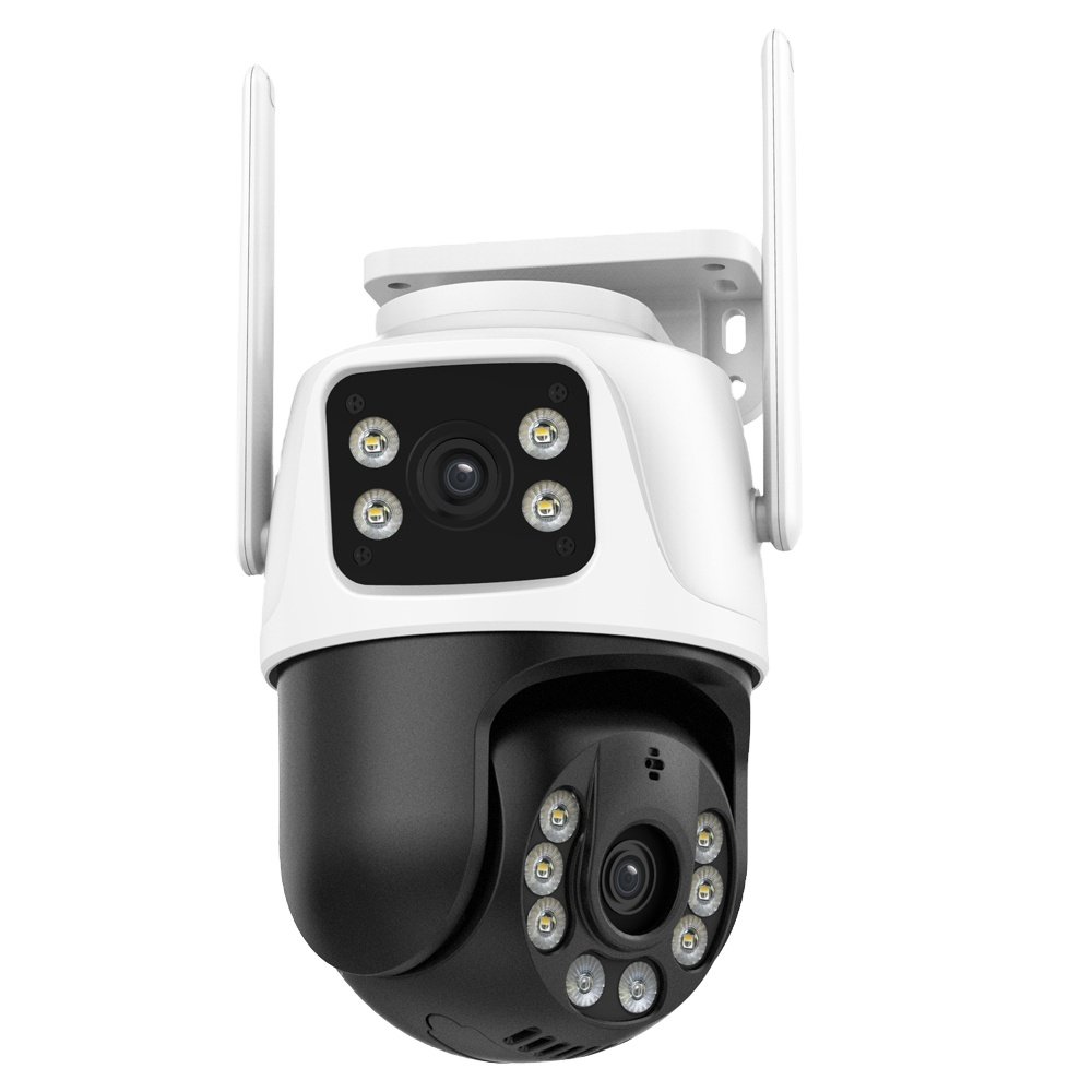 3 dual lens dome cctv camera App mini outdoor wifi cctv camera connected to mobile phone smart AI camera security 8