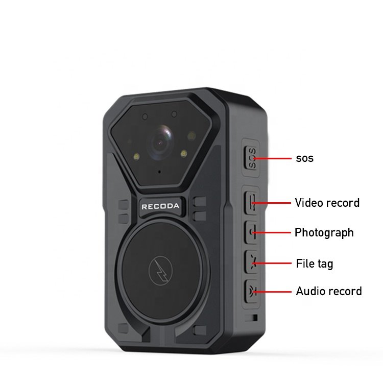 2022 Android body worn Camera IP68 IR 4G GPS WIFI Body Worn Camera With Face Recognition 10 hour recording