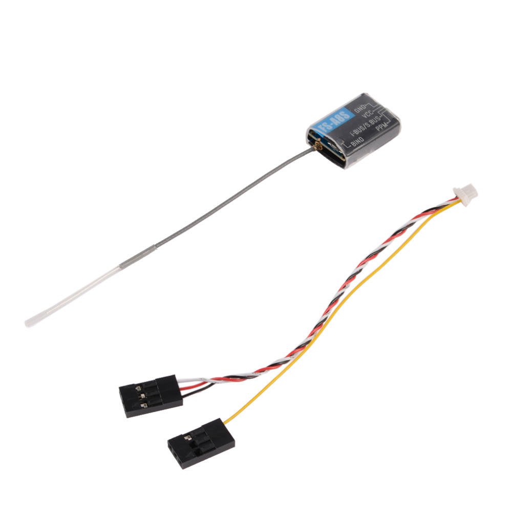 FPV Receiving Flysky FS-A8S 2.4G 8CH Mini Receiver PPM i-BUS SBUS Output For Rc Airplane Compatible with FS-i4 FS-i6 FS-i6S