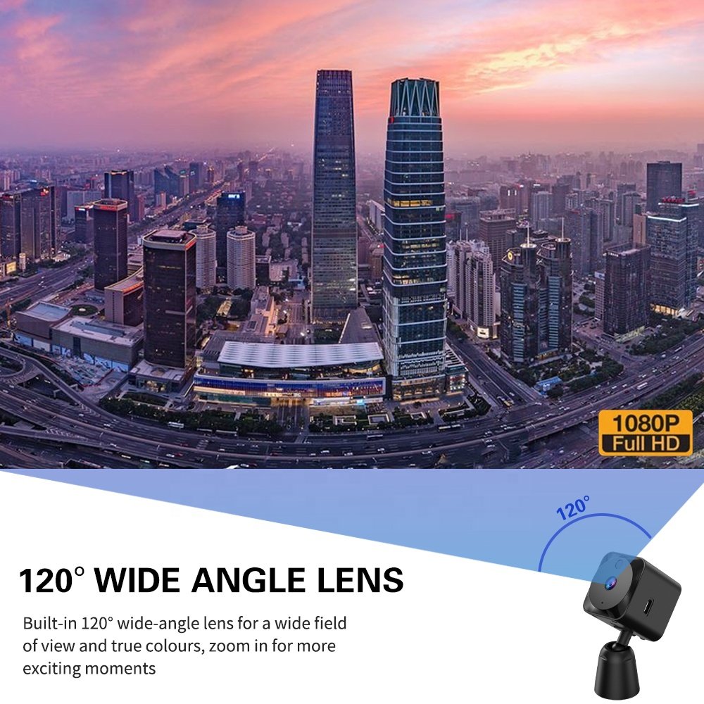 Mini Camera 4K HD Surveillance Camera Live Transmission Mobile Phone App for Indoor