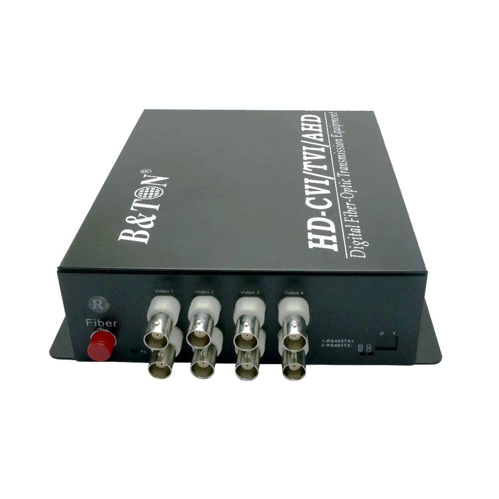 8CH Digital Analog Video BNC to Fiber Coaxial Fiber Optical Video Converter for Analog Camera