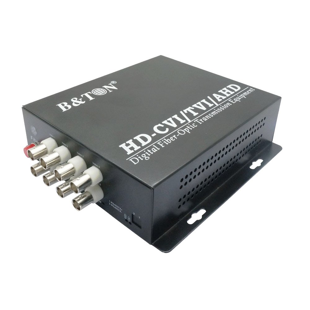 8CH Digital Analog Video BNC to Fiber Coaxial Fiber Optical Video Converter for Analog Camera