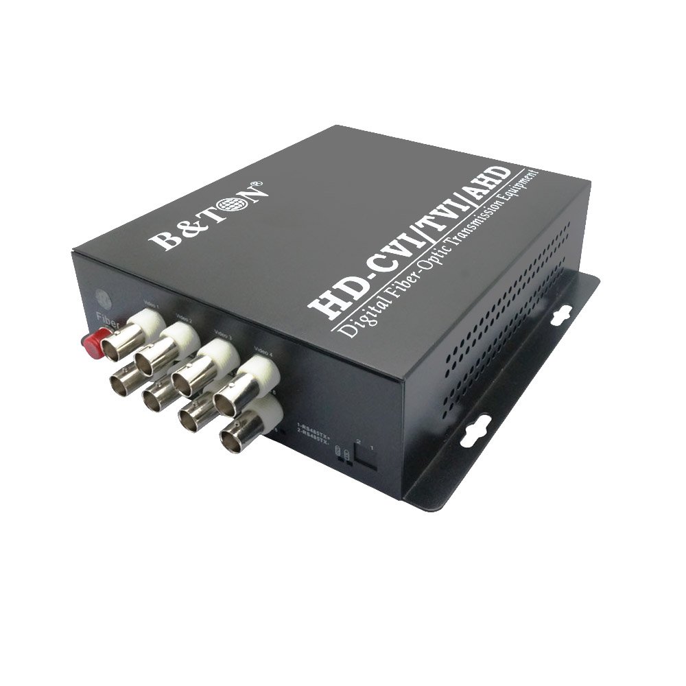 8CH Digital Analog Video BNC to Fiber Coaxial Fiber Optical Video Converter for Analog Camera