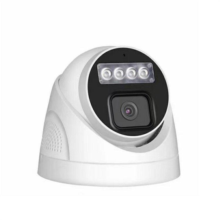 4K 8MP AI Face Detection Outdoor Indoor POE IP Dome Network Camera with Audio