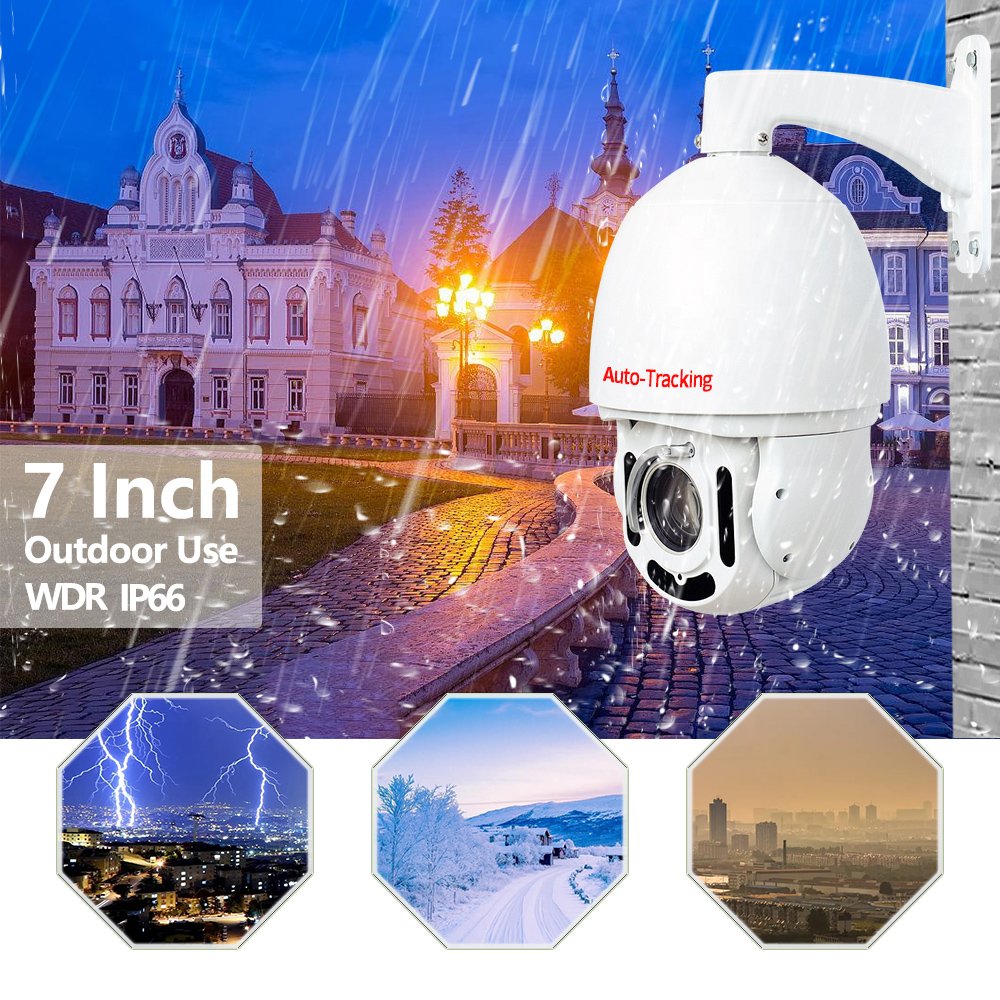 2024 Guard Viewer APP 60W Linkage Alarm PoE Surveillance Camera Outdoor IP Security Camera 4G Network CCTV Camera