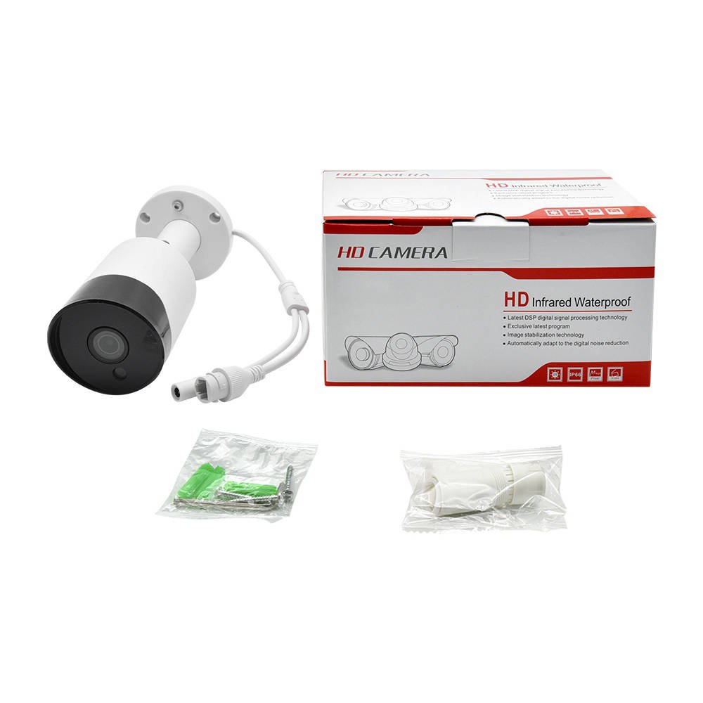Vikylin OEM Hik 5MP IR WDR Built-in Mic POE Fixed Bullet Network Camera PG2055I face detection cctv camera