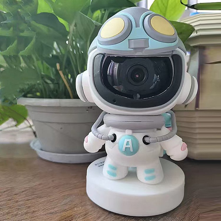 1080p 2mp wifi security smart home indoor security robot wireless battery camera