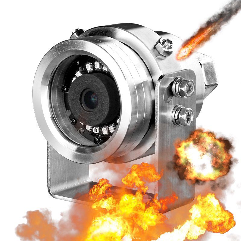 GA-EX1FI-M4G Gcraftsman 4MP infrared industrial explosion-proof IP Night Vision camera stainless steel Housing IP67 Weatherproof