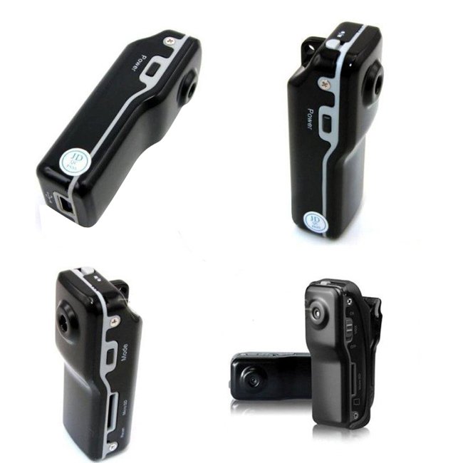 MD80 Bracket Clip Sports Video Camera Mini DVR Camera DV Monitor Cam