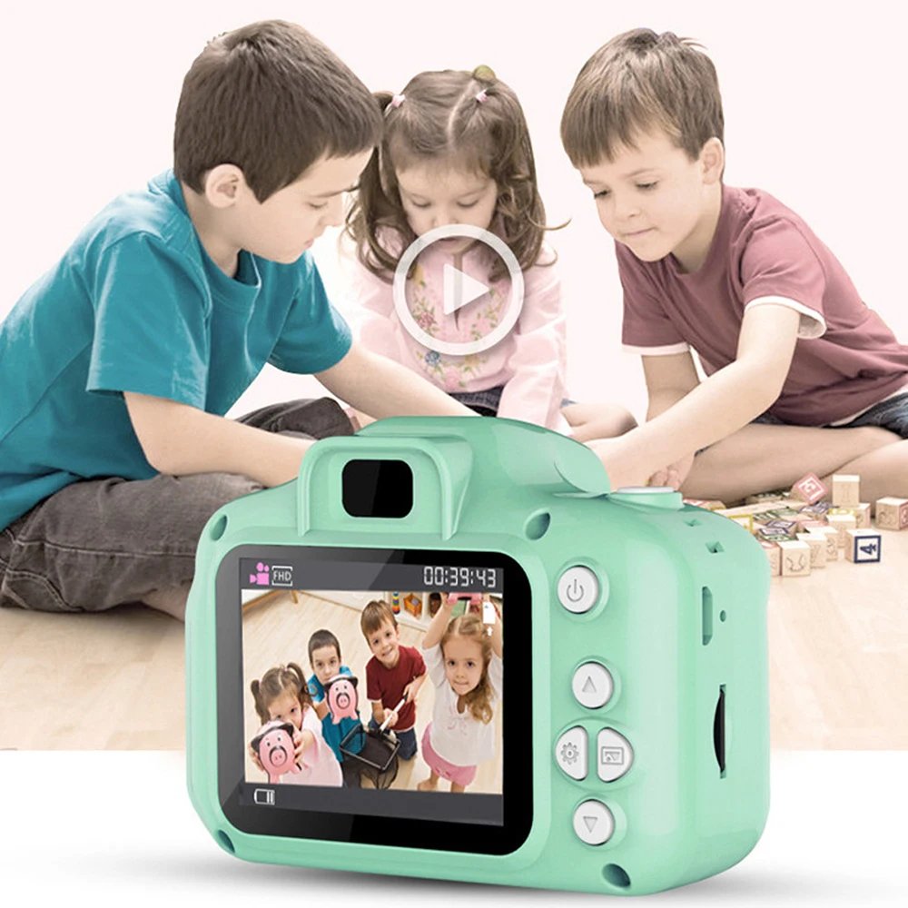 HD 1080P Retro Mini Camera for Home Security Digital Video Recorder Camcorder Children's Photography Toy