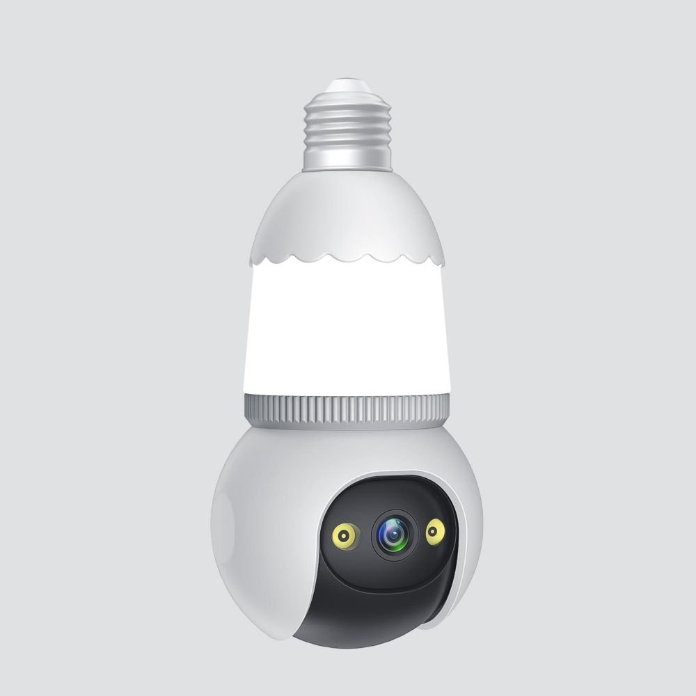 Smartlife full 360 security ip dome wifi smart outdoor mini ccyv camara 5mp 3mp cctv cam app Tuya bulb camera