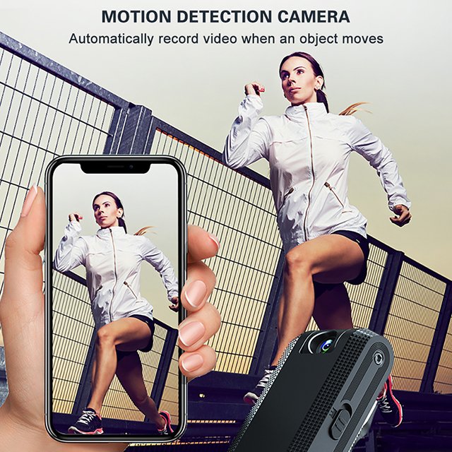 1080P HD Mini Camera Micro Body Camcorder Night Vision DV Video Voice Recorder With 180 Rotating len Wearable CCTV Camera