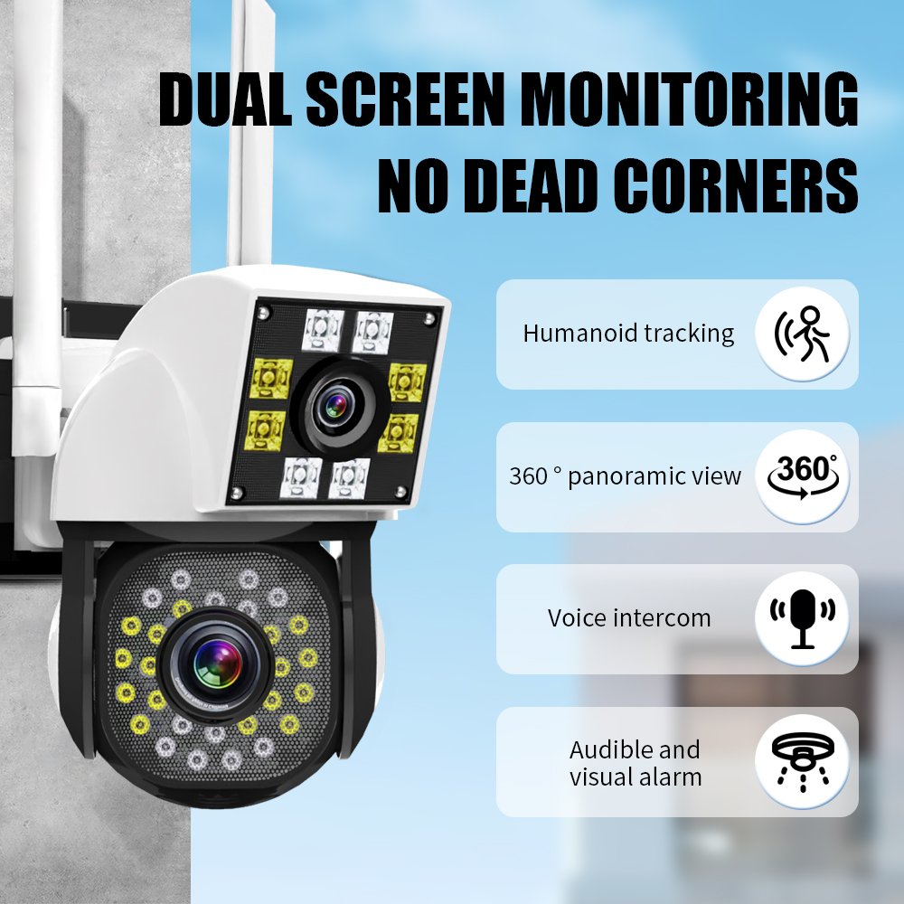 Factory direct sell US & EU IN STOCK HD 4MP WIFI/4G IP PTZ network camera